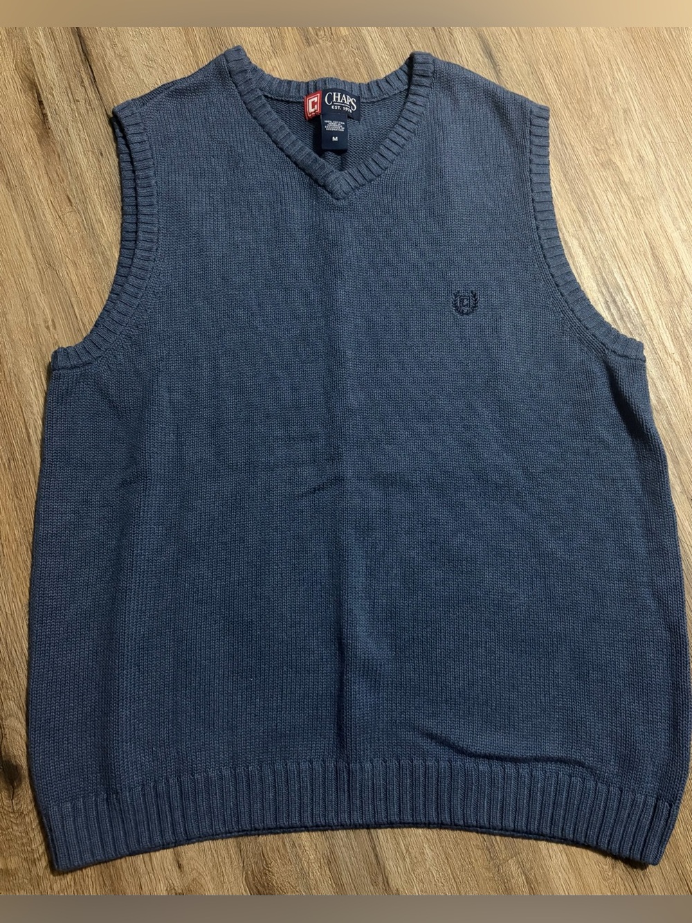 Chaps - Classic V-Neck Sweater Vest - Size
Medium